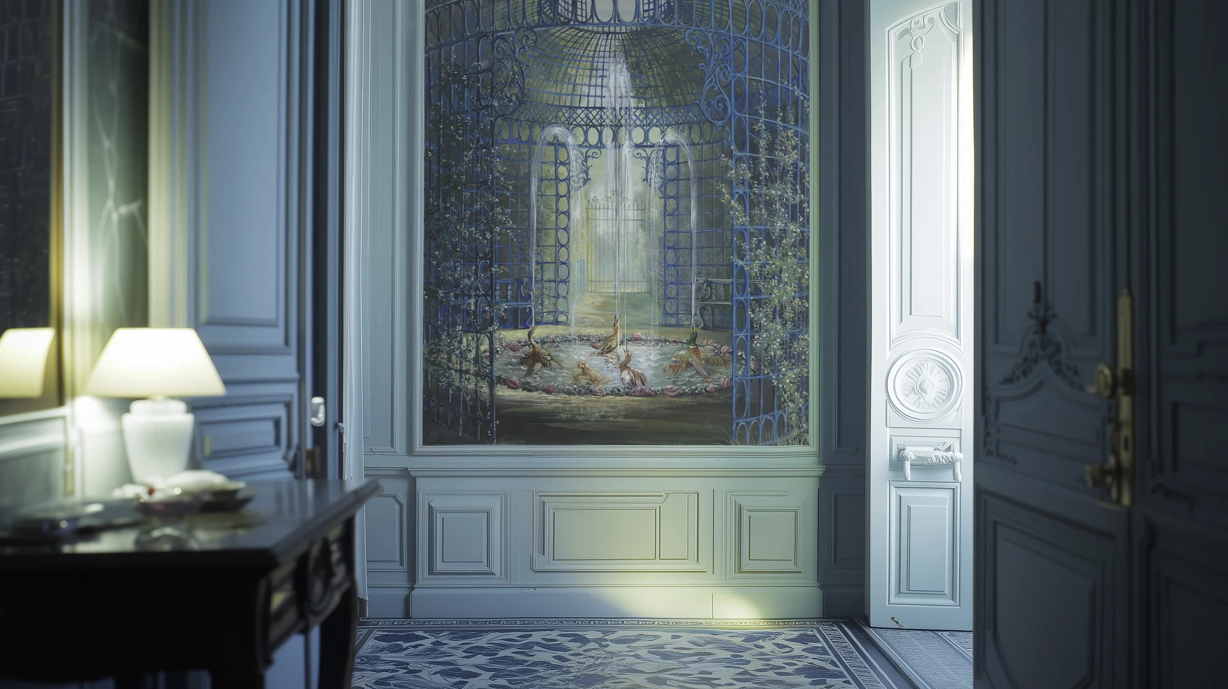 La Cane et le Petit Barbet