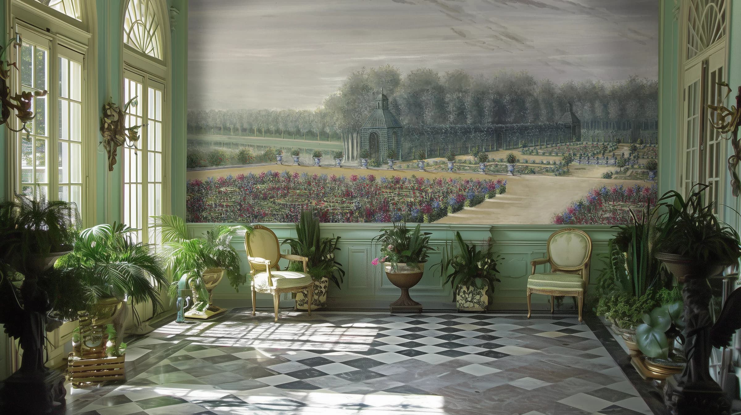 Trianon de Porcelaine - Jardin Haut