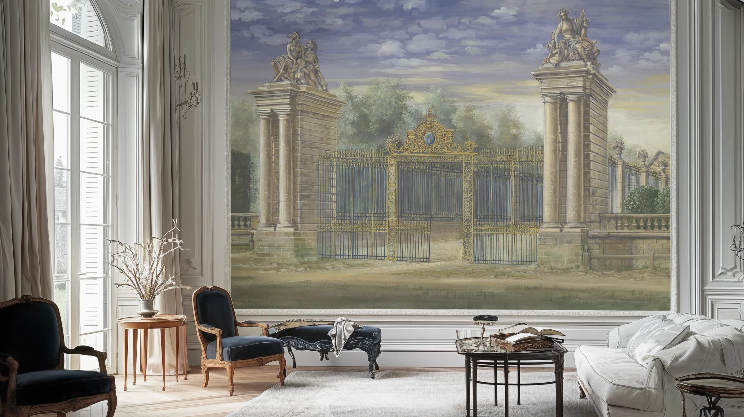 Entrée de l'Orangerie - Les Cent Marches