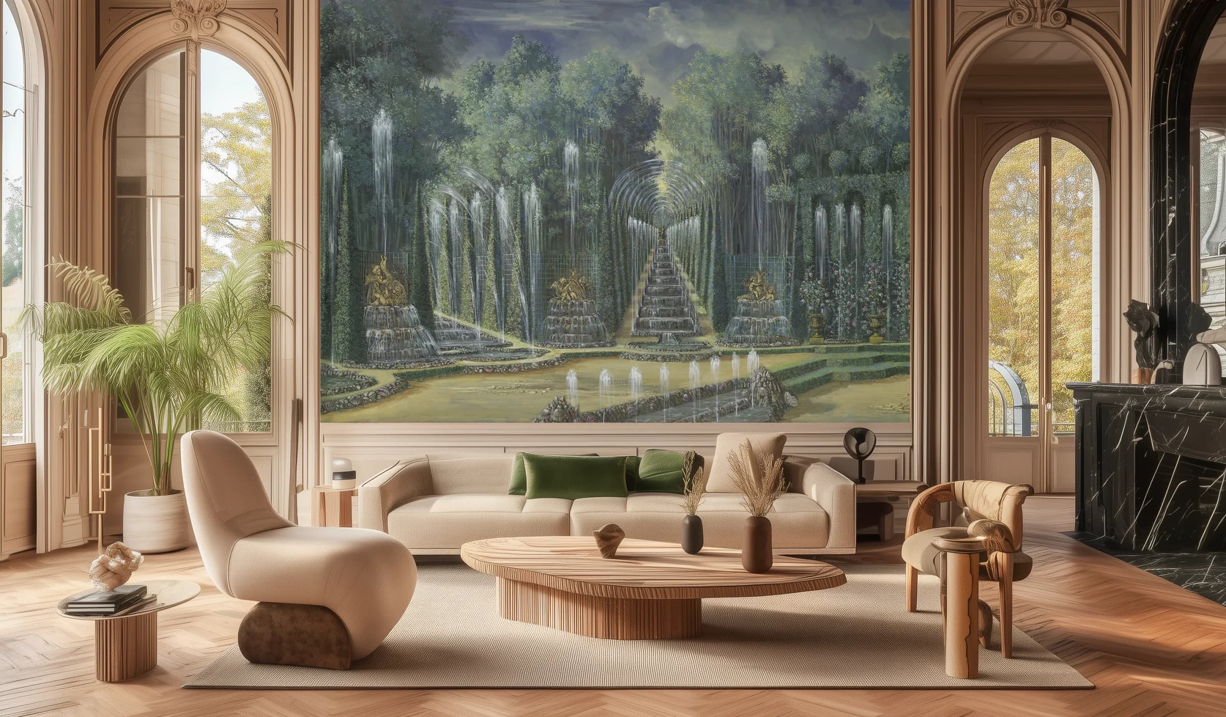 Le Théâtre d'Eau - Vue Latérale