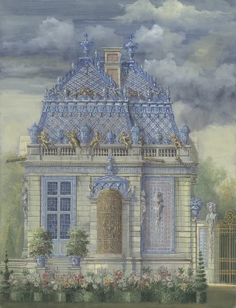 Trianon de Porcelaine - Vue Latérale